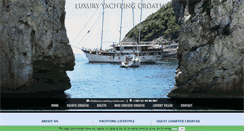 Desktop Screenshot of luxury-yachting-croatia.com